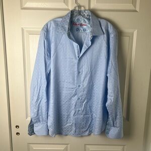 Robert Graham Sky Blue Casual Shirt